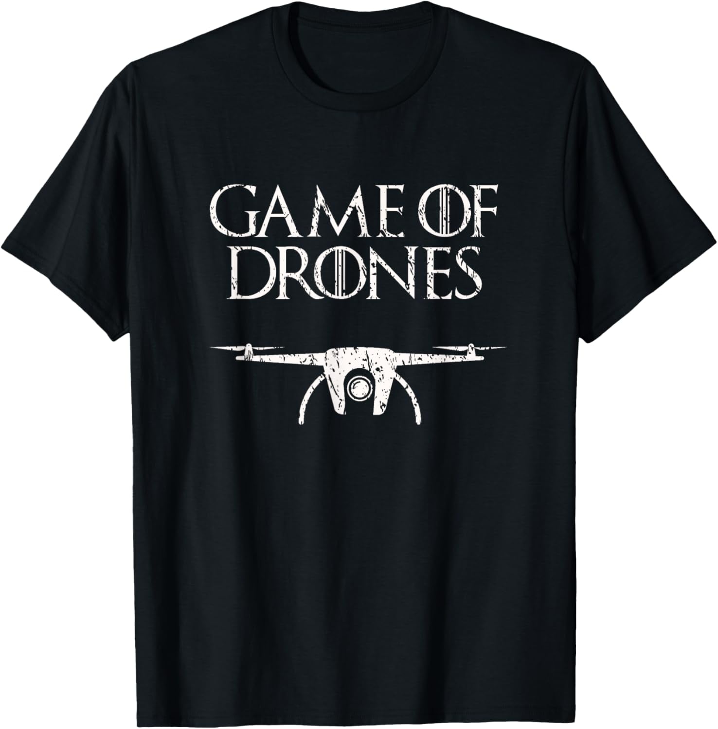 T-shirt Graphique "Old Dude Been There Forgot That" Taille XL Gris - Occasion Très Bon État - Marque Delta
