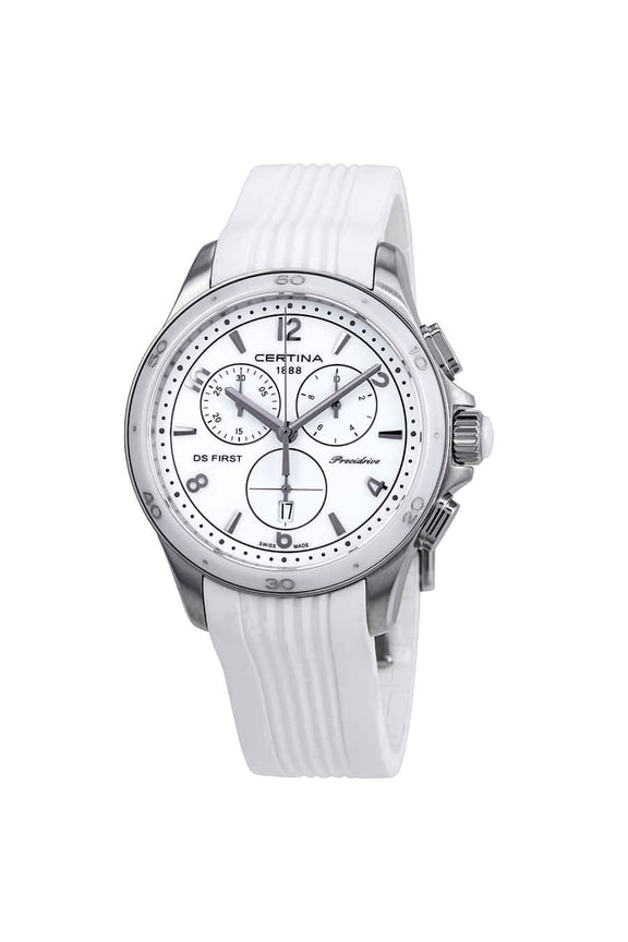 DS First Lady Chronograph White Dial Ladies Watch C030.217.17.017.00