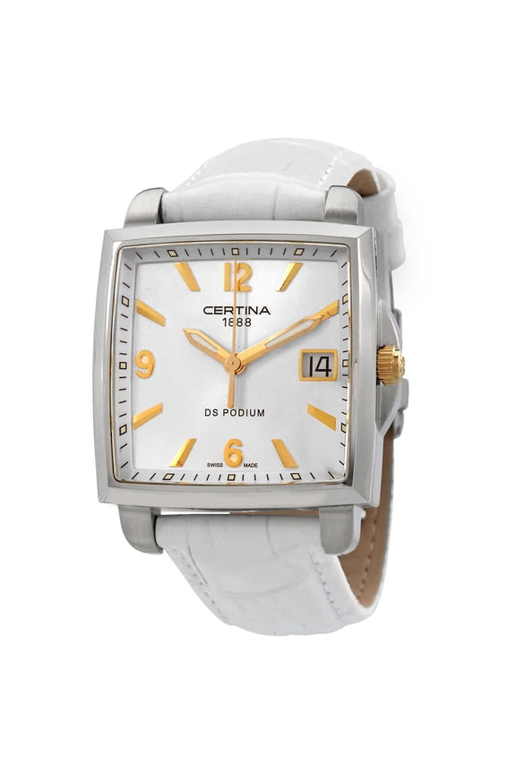 DS Podium Quartz Silver Dial Ladies Watch C0013102603700