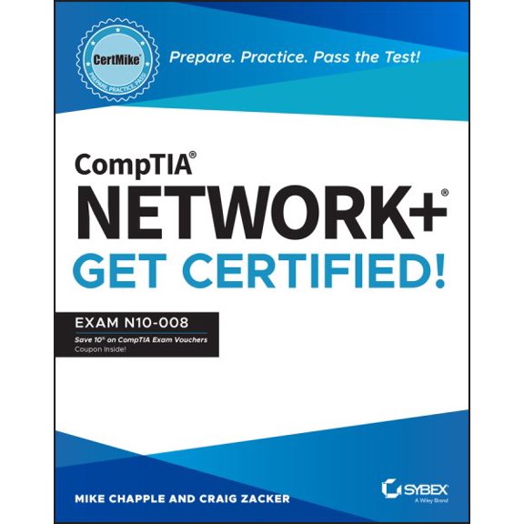 Pre-Owned CompTIA Network+ CertMike: Prepare. Practice. Pass the Test! Get Certified!: Exam N10-008 (CertMike Get Certified) Paperback