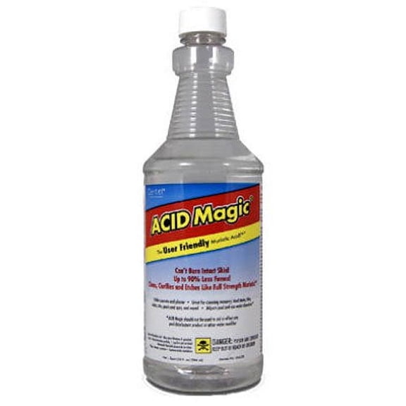 Acid Magic USA/32-1 Muriatic Acid Replacement, 1-Qt. - Quantity 15