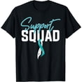thumbnail image 1 of Cervical Cancer Awareness Support Squad T-Shirt, 1 of 4