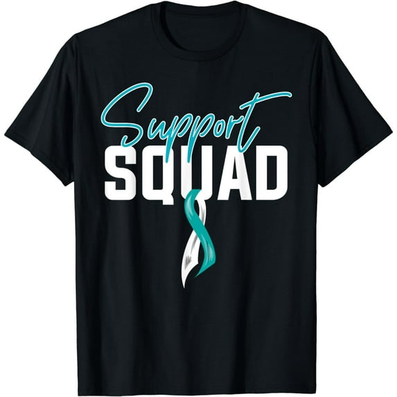 Cervical Cancer Awareness Support Squad T-Shirt
