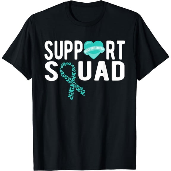 Cervical Cancer Support Squad T-Shirt