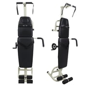 Cervical Lumbar Traction Table - Portable Spinal Decompression Device for Neck & Back Pain Relief, Home Physical Therapy Equipment for Herniated Disc, Sciatica, Posture Correction
