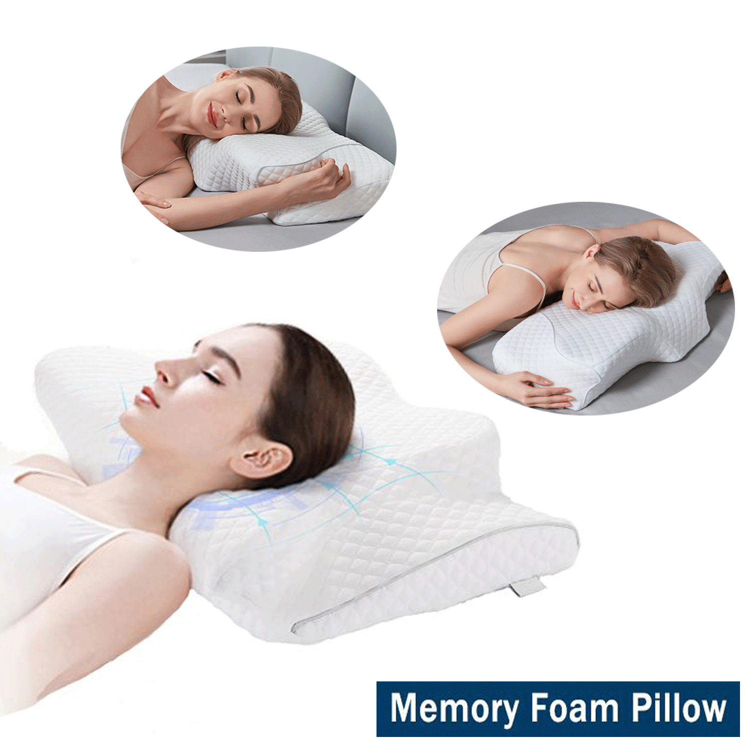 Leg Pillow, Ergonomic Side Sleeping Pillows