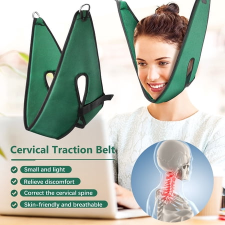 Cervical Neck Stretcher Traction Device Over Door Device For Physical Therapy