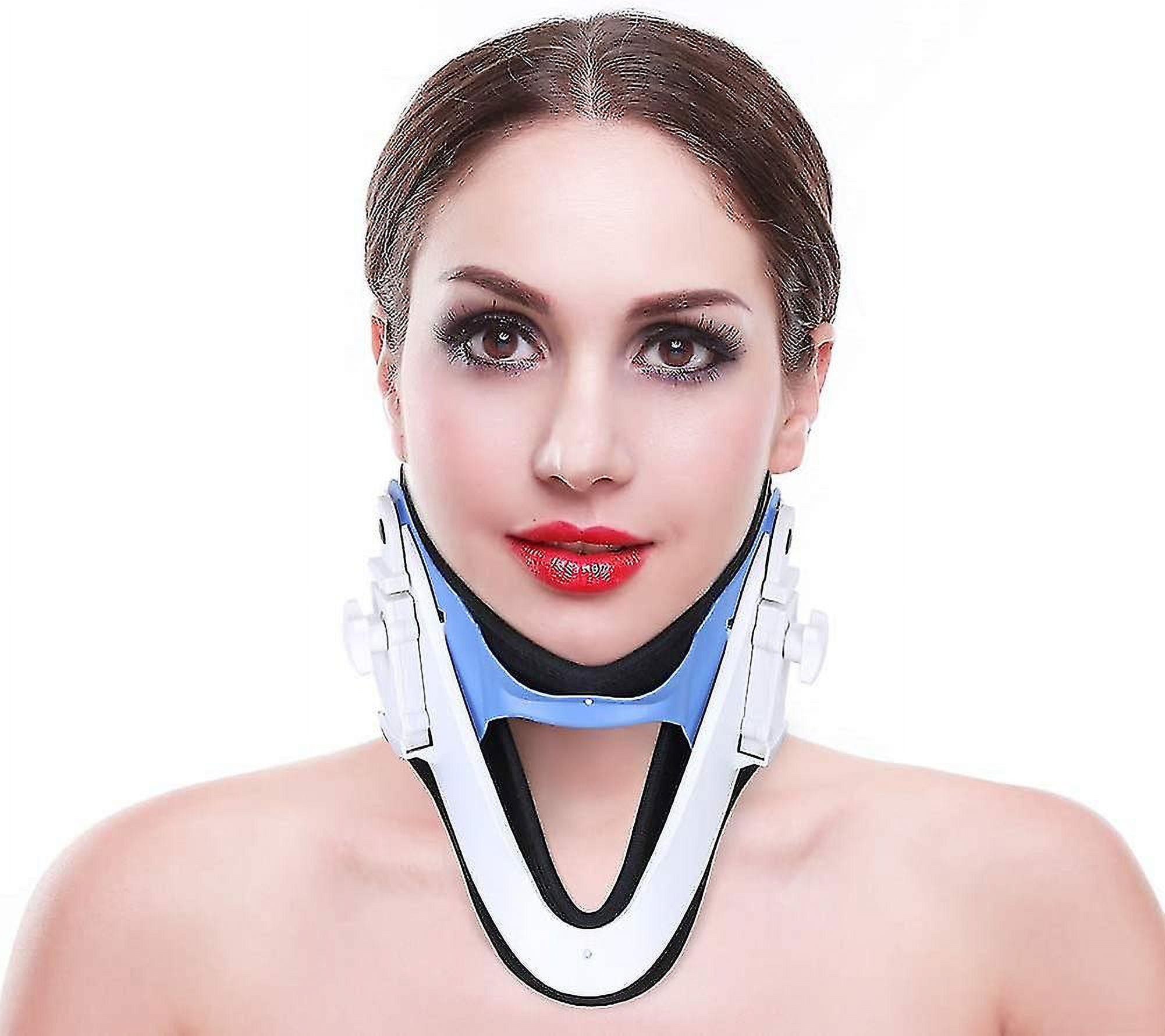 Cervical Neck Traction Device Adjustable Neck Bracing Cervical Traction