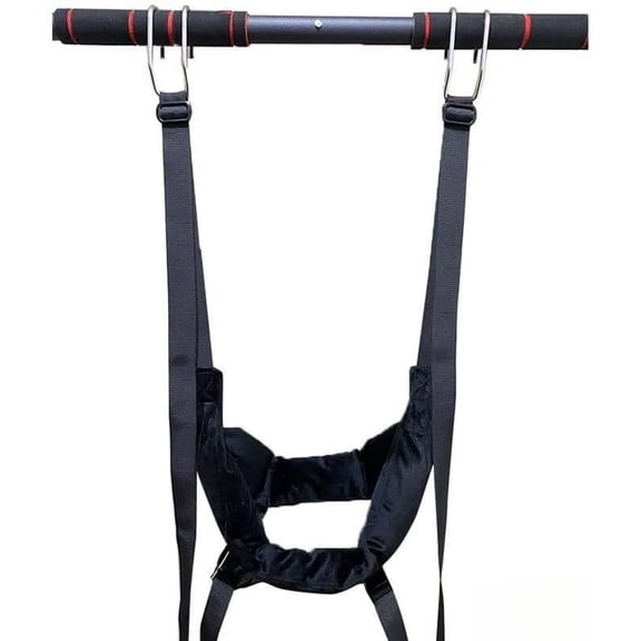 Cervical Neck Traction Device for Horizontal Bar Home Use, Neck Stretcher Traction Harness with Hook for Neck Pain Relief, Neck Traction Device for Home Use to Relieve Neck Pain