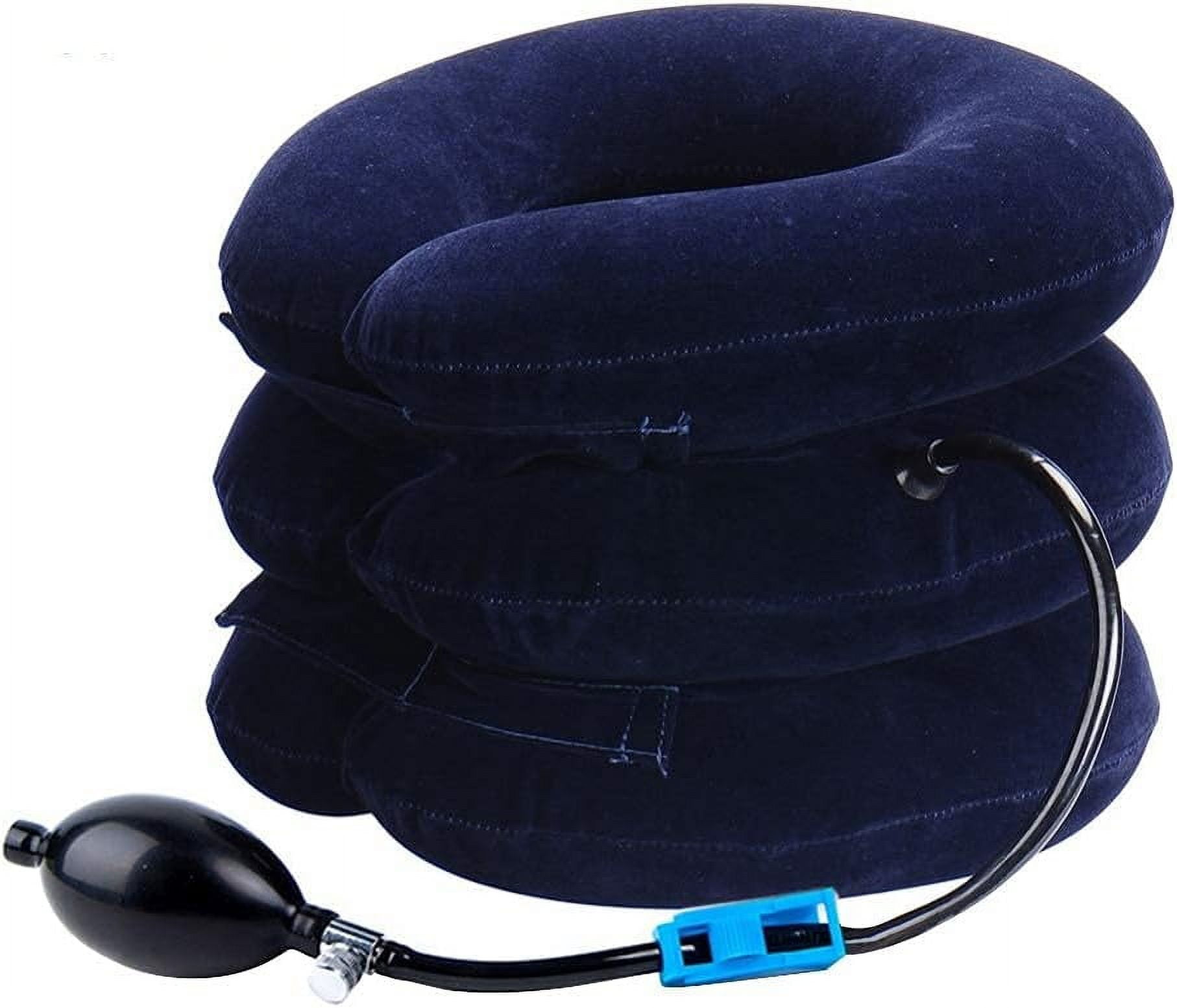 Cervical Neck Traction Device Inflatable Neck Stretcher, Easy to Use for Chronic Neck and Shoulder Pain Relief