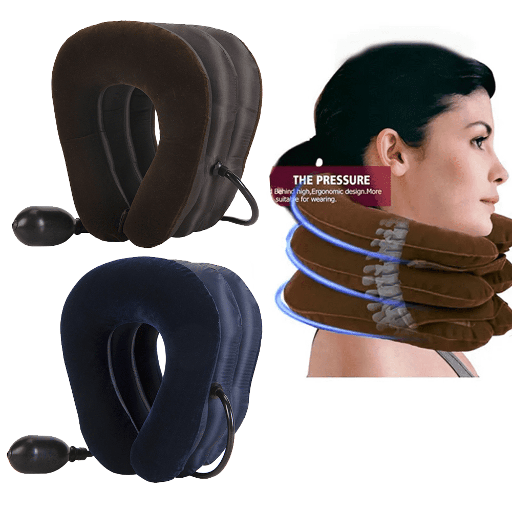Cervical Neck Traction Device Inflatable Neck Stretcher, Easy to Use