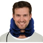 Cervical Neck Traction Device for Instant Neck Pain Relief - Inflatable & Adjustable Neck Stretcher Neck Support Brace, Best Neck Traction Pillow for Home Use Neck Decompression