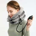thumbnail image 1 of Cervical Neck Traction Device for Instant Neck Pain Relief - Inflatable & Adjustable Neck Stretcher Neck Support Brace(Crystal Velvet)+(Model 2022)+(Silver Gray), 1 of 7