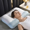 thumbnail image 1 of Cervical Pillow Ergonomic Memory Foam Pillow Shaping Pillow for Side and Back Sleepers, 1 of 6
