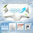 Cervical Pillow for Neck Pain Relief, Cooling Contour Memory Foam