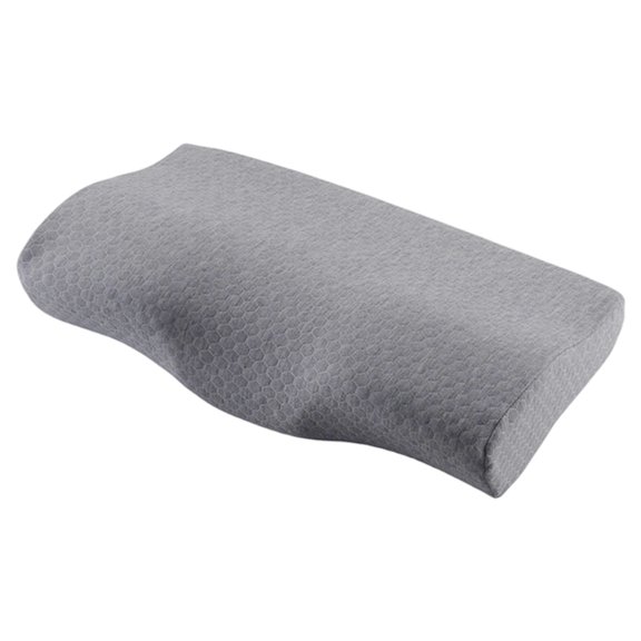 Cervical Support Memory Foam Pillow with Slow Rebound Technology and Temperature Regulating Bamboos Fabric for Comfort