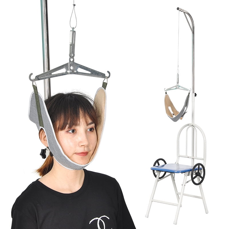 Cervical traction device home stretching medical hanging cervical ...