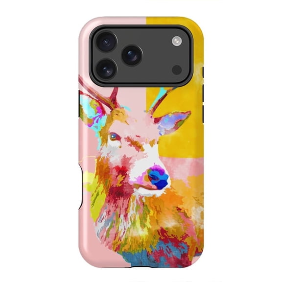 Cervine Elegant Deer Nature Wildlife Art Design Case with iPhone 17 16 15 14 13 12 11 Pro Max