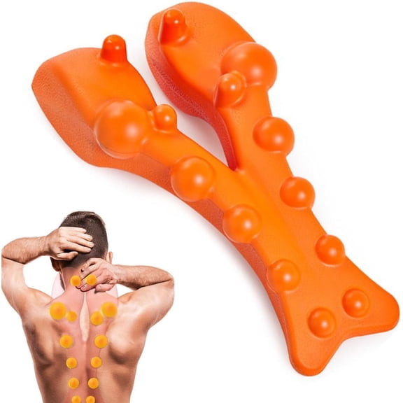 Cervipoint Trigger Point Massager - Occipital Release Tool, Neck Release Pressure Point Massage from Head to Shoulder Blade (Black)