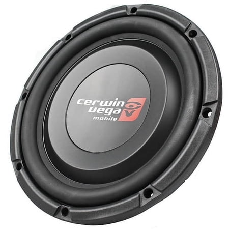 Cerwin Vega 10" Shallow Mount Subwoofer 600W Max 2 Ohm DVC