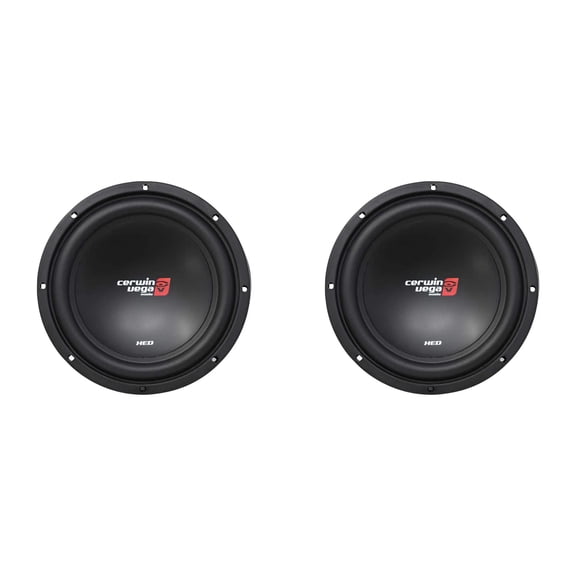 Cerwin Vega 12 Inch XED Woofer Includes Two XED12V2 Virtual 2 ohm Package