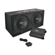 Cerwin-Vega Basskit 2x12 Vented Enclosure with XED3001D Amplifier