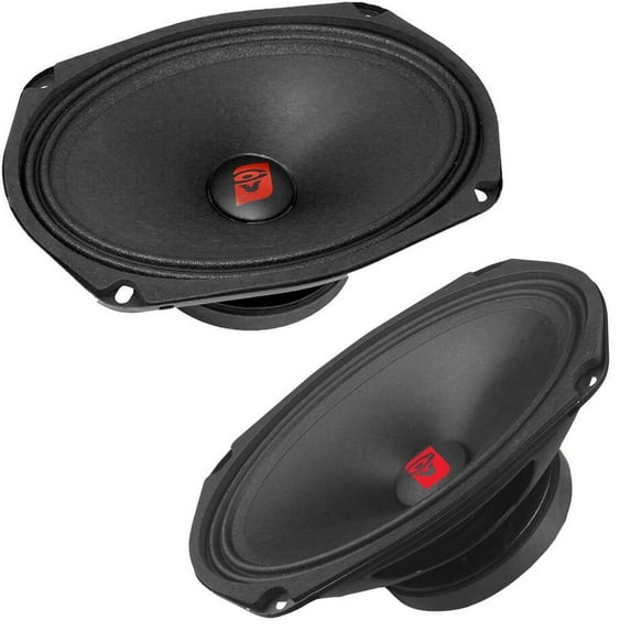 Cerwin-Vega CVP69 6X9" PRO Series Full Range Coaxial Car Speakers (2-Total) 600W Peak