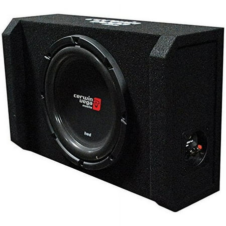 Cerwin Vega 10" HED Series Sealed Down Firing Shallow Subwoofer Enclosure - H7SE10