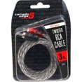 thumbnail image 1 of Cerwin Vega HED Series 2-channel RCA cable 3ft twisted pair single molded ends, 1 of 2