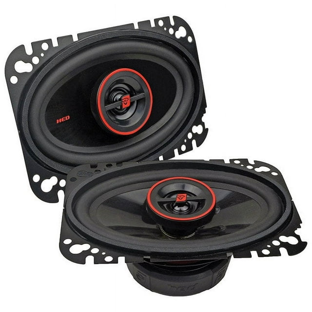 Cerwin-Vega Mobile HED® Series 2-Way Coaxial Speakers (4" x 6", 275 Watts max)