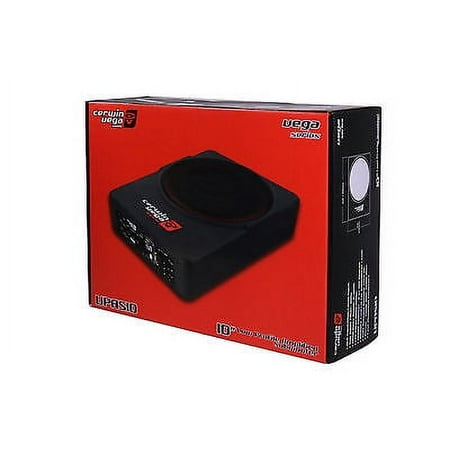 Cerwin Vega Mobile VPAS10 10" 550W Low Profile Powered Active Amplified Car Subwoofer