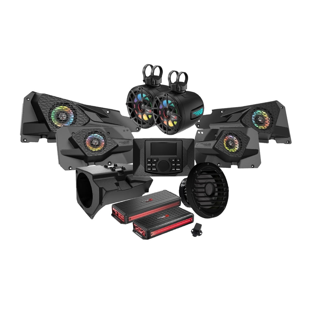 2014+ RZR XP Complete Audio Kit with Amplifier, Subwoofer, Tower ...