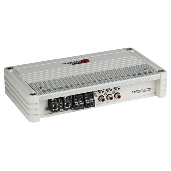 SRPM Stroker 4 Channel Full Range Class-D Amplifier (White) - SRPM700.4DW