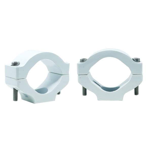 Large Diameter Mounting Clamp for RPM Series Marine Wake Tower Speaker White