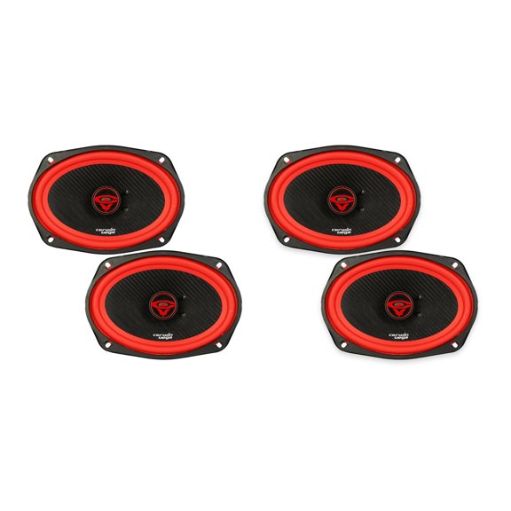 Cerwin Vega V69 6x9 Coaxial (4 Speaker) OEM Upgrade Speaker Kit - 4 Ohm