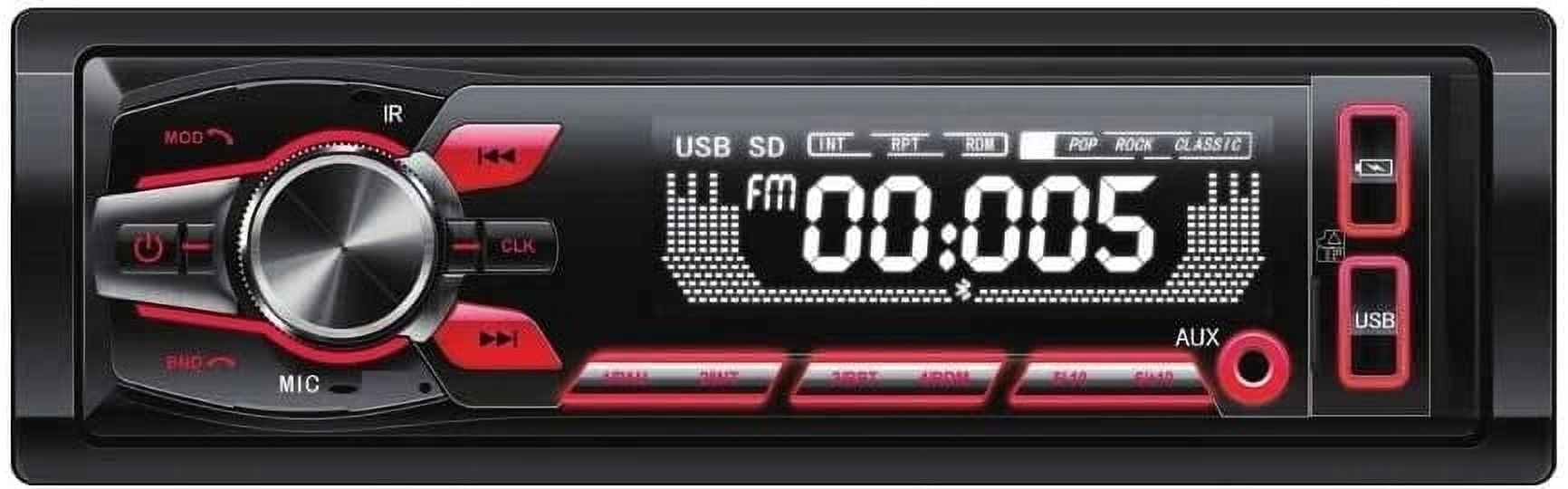 Single Din Multimedia Receiver AM/FM with Bluetooth - CV15BT