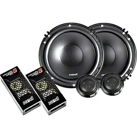 Cerwin-Vega XED650C 300W 6.5" 2-Way Component Power Handling Speaker CV Tweeter