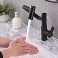 thumbnail image 1 of Cerypsa Bathroom Faucet Stainless Steels Rotated 360 Degrees Smart LED Digital Display 3-Modes Sprayer, 1 of 11