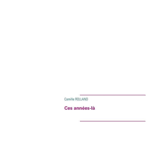 Ces annes-l, (Paperback)