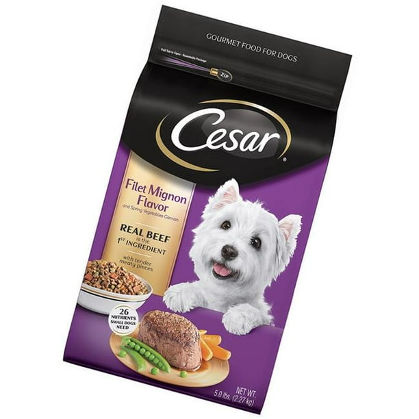 Cesar 5 lbs Filet Mignon Flavor Dog Food