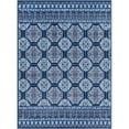 thumbnail image 1 of Cesar CEG-2341 5'3" x 7' Rug in Bright Blue/Navy, 1 of 6