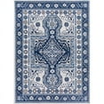 thumbnail image 1 of Cesar CEG-2346 5'3" x 7' Rug in Navy/Blue/White, 1 of 6