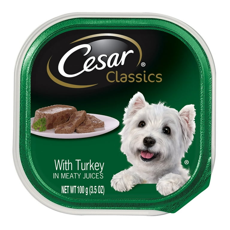 Cesar Classic Loaf in Sauce Adult Wet Dog Food Grain Free Chicken as 1 Ingredient 3.5 oz Walmart
