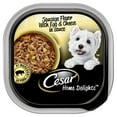 thumbnail image 1 of Cesar Home Delights Sausage Flavor with Egg & Cheese Adult Wet Dog Food, 3.5 oz Trays, 24 Ct, 1 of 11