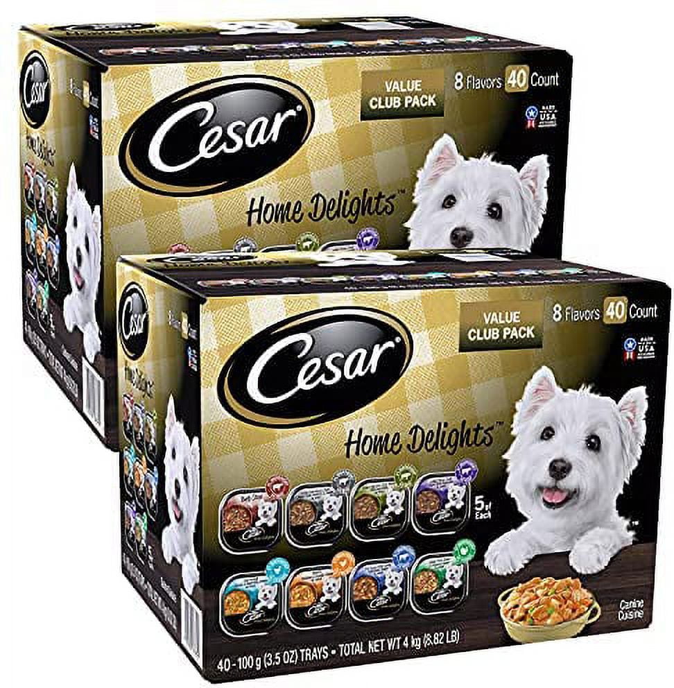 Cesar small dog clearance food