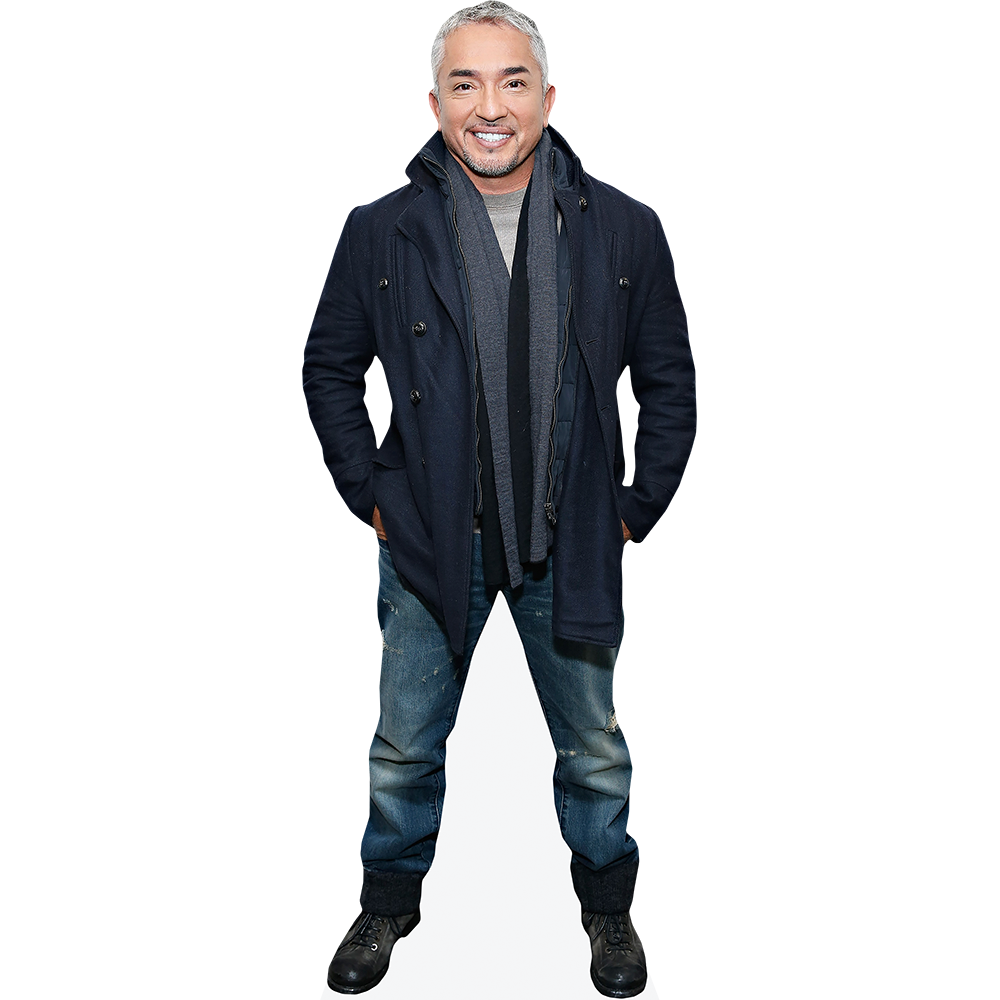 Cesar Millan Favela (Casual) Lifesize Cardboard Cutout Standee