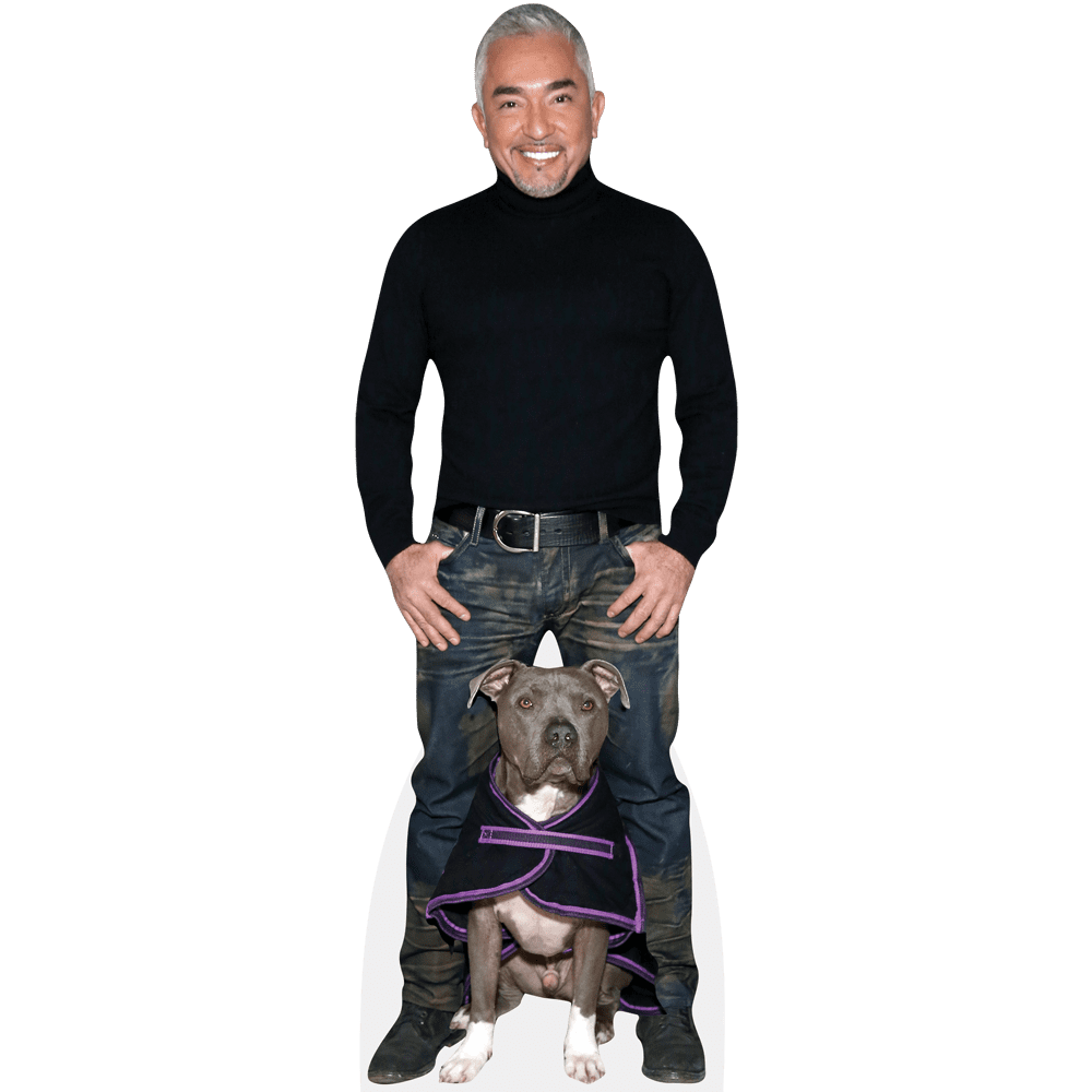 Cesar Millan Favela (Dog) Lifesize Cardboard Cutout Standee