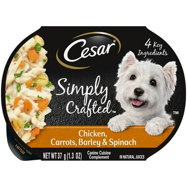 Cesar Simply Crafted Wet Dog Food Topper Adult, 1.3 Oz