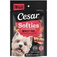 thumbnail image 1 of Cesar Softies Medley Trio Soft Treats for Dogs, 6 oz Pouch, 1 of 4