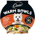 thumbnail image 1 of Cesar Warm Bowls Wet Dog Food Roasted Chicken Entrée, 2.7 Oz. Tray, 1 of 9
